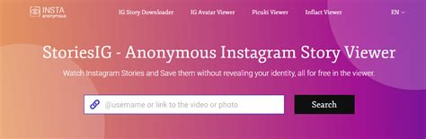 StoriesIG — Anonymous Instagram Story Viewer & Downloader